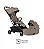 Conjunto Carrinho de Bebê Silver Cross Nia + Moisés Nia Dobrável - Champagne - Imagem 1