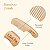 ELLAOLA Escova e Pente de Bebê Cabelo de Bambu Natural - Imagem 4