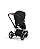 Carrinho de Bebê Cybex Priam Preto com Moldura Ouro Rosa - Imagem 3