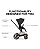 Carrinho de Bebê Cybex Priam Preto com Moldura Ouro Rosa - Imagem 7