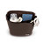 Bolsa Nuna Essential Bag Mochila Cacau Nobre com Acessórios - Trocador e Necessaire - Imagem 10
