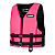Colete Auxiliar de Flutuação Jogá Wave Rosa Fluor - Imagem 1