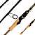 Vara Rapala Arachnid 6'0 (1,83m) 6-12lb - 1 parte - Molinete - Imagem 1