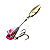 Isca Yara Little Spin Folha - 3cm - 16g - Imagem 2