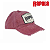 Bone Rapala Vinho e Preto - Imagem 1