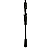 Vara Monster 3x Black Rock 6'3 (1,90m) 04-10lb - 1 Parte - Carretilha - Imagem 2