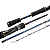 Vara Daisen Kitsune Travel 6'0 (1,80m) 10-20lb - 4 partes - Carretilha - Imagem 2