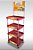 Estante Organizadora Modular com 4  Bandejas Reforçada - Perfurada e sem lateral - Imagem 4