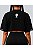 Cropped Overesized Preto Erykah Badu - Imagem 2