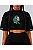 Cropped Overesized Preto Alicia Keys - Imagem 1
