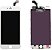 FRONTAL TELA DISPLAY LCD IPHONE 6 PLUS 1 LINHA SUPERIOR - Imagem 1