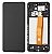 Frontal Tela Display Samsung A02 Com Aro 1 Linha - Imagem 1