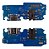 Placa Sub Conector de Carga Samsung A02 (A022M) 1 Linha - Imagem 1