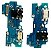 PLACA SUB CONECTOR DE CARGA SAMSUNG A22 4G (A225F) ORIGINAL NACIONAL - Imagem 1