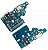 Placa Sub Conector de Carga Samsung A51 (A515) 1 Linha - Imagem 1