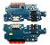 Placa Sub Conector de Carga Samsung A23 4G (A235) Original - Imagem 1