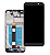 FRONTAL TELA DISPLAY MOTOROLA MOTO E6 PLAY (XT2029) COM ARO 1 LINHA - Imagem 1