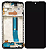 FRONTAL TELA DISPLAY LCD XIAOMI NOTE 11 4G COM ARO 1 LINHA INCELL - Imagem 1