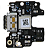 Placa Sub Conector de Carga Motorola Moto Edge 30 Fusion (XT2243) Original - Imagem 1