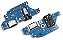 Placa Sub Conector de Carga Motorola Moto G53 (XT2335) Original - Imagem 1