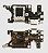 PLACA SUB CONECTOR DE CARGA MOTOROLA MOTO EDGE 20 LITE (XT2139) ORIGINAL NACIONAL - Imagem 1