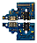 PLACA SUB CONECTOR DE CARGA SAMSUNG A51 (A515) ORIGINAL NACIONAL - Imagem 1
