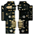 PLACA SUB CONECTOR DE CARGA SAMSUNG A04 (A045) 1 LINHA - Imagem 1