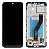 FRONTAL TELA DISPLAY LCD MOTOROLA MOTO E6I COM ARO 1 LINHA - Imagem 1