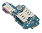 Placa Sub Conector de Carga Samsung S22 Ultra (S908) Original - Imagem 1
