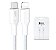 Cabo Tipo C para Lightning 1Hora CAB273B - Imagem 1