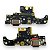 Placa Sub Conector de Carga Motorola Moto G86 5G (XT2527) Original - Imagem 1