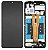 Frontal Tela Display Samsung A06 4G A065 Com Aro Original - Imagem 1