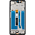 Frontal Tela Display Moto G75 5G XT2437 Com Aro Original - Imagem 1