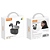 Fone de Ouvido Bluetooth Tws Com Microfone E Estojo KD-763 Kaidi - Imagem 4
