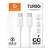 Cabo Turbo Tipo C Para Tipo C 1M 65W HB16-CC Hmaston - Imagem 1