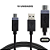 Kit 10 Unidades Cabo Carregador V8 Micro Usb Turbo 1 Metro - Imagem 3