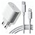 Carregador Usb C 25W C/ Cabo Tipo C Lightning LE-357-3 Lehmox - Imagem 3