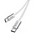 Cabo Premium Nylon Tipo C Tipo C 100W 2M CB-467CC Hrebos - Imagem 5