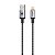 Cabo Premium Nylon USB Lightning 18W 3M CB-679I Hrebos - Imagem 3