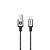 Cabo Premium Nylon USB Tipo C 60W 3M CB-679C Hrebos - Imagem 4