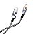 Cabo Premium Nylon USB Tipo C 60W 3M CB-679C Hrebos - Imagem 5