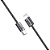 Cabo Premium Nylon Tipo C Lightning 30W 2M CB-487I Hrebos - Imagem 1
