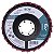 Disco Flap SCM Fibra G27 - 115x22,2 Vermelho Médio - G-Wendt (W2 Brasil) - Imagem 1
