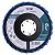 Disco Flap SCM Fibra G27 - 115x22,2 Azul Fino - G-Wendt (W2 Brasil) - Imagem 1