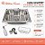 Cuba Gourmet Cozinha Aço Inox 304 Escovada 60x42cm com Acessórios – Stillus Home - Imagem 2