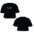Cropped Oversized Prata Holográfico - Imagem 3