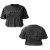 Cropped Oversized Prata Velho - Imagem 1