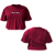 Cropped Oversized Laser Holográfico - Imagem 2