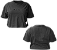 Cropped Oversized Body Fat Aplique Black Piano - Imagem 4