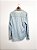 Camisa Azul Clara de Manga Comprida Hering - Imagem 3